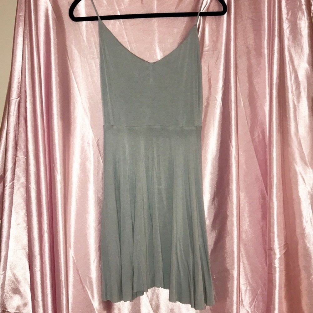 Urban Outfitters Light Blue Backless Dress. Medium